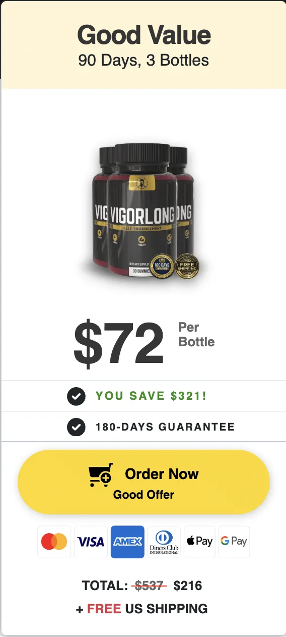 vigorlong 3 bottle